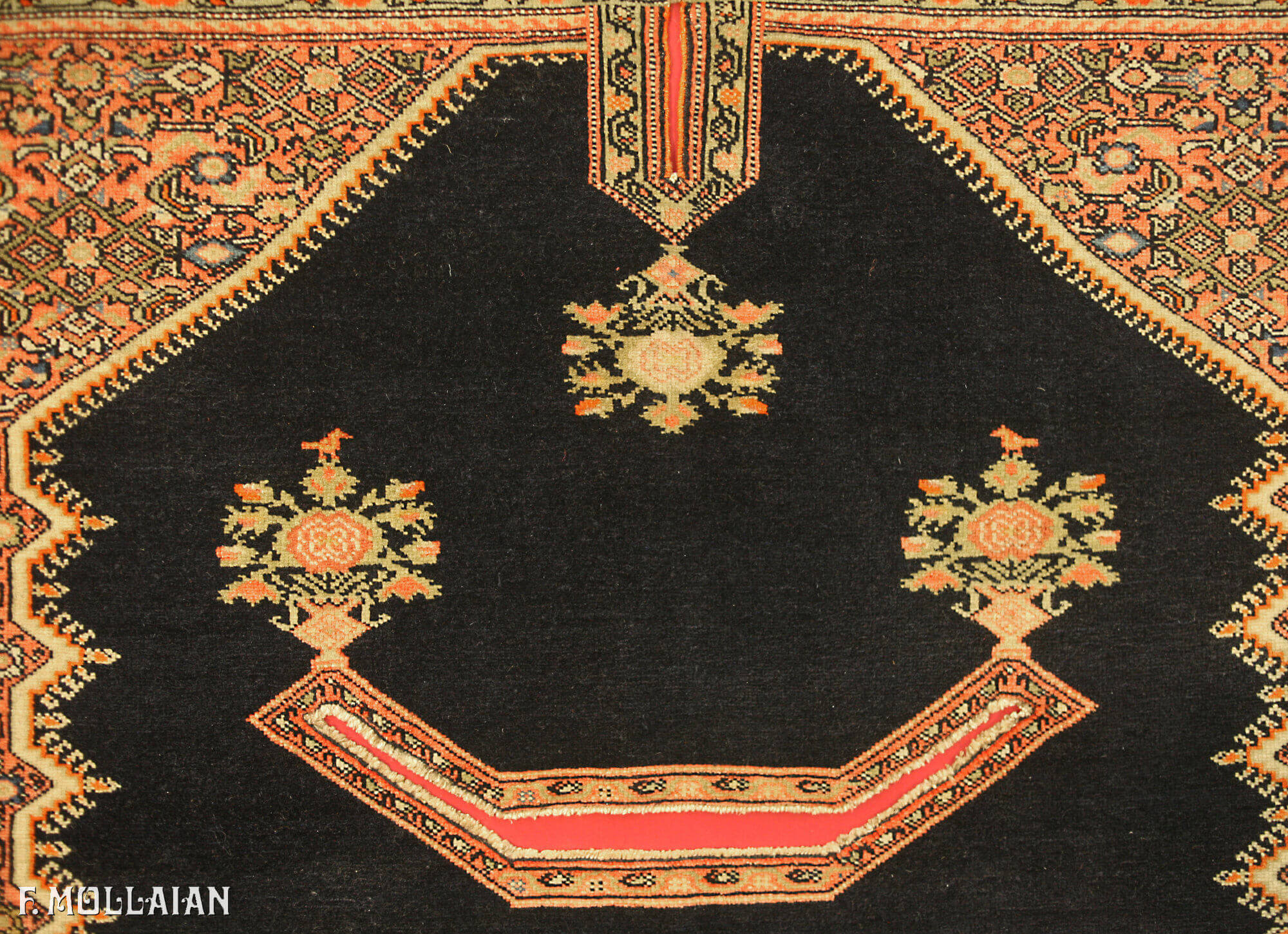 Tappeto Persiano Antico Saruk Farahan n°:85665261